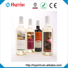 2015 Best quality Pressure Sensitive Label for wine